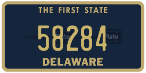 58284  license plate in DE