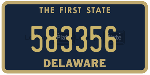 583356  license plate in DE