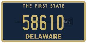 58610  license plate in DE