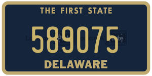 589075  license plate in DE