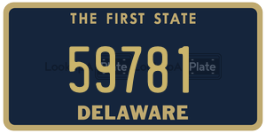 59781  license plate in DE