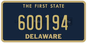 600194  license plate in DE