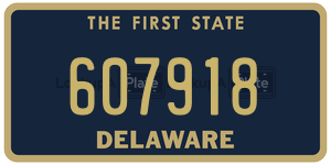 607918  license plate in DE