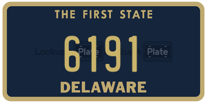 6191  license plate in DE