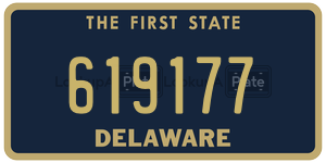 619177  license plate in DE