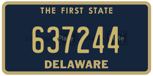 637244  license plate in DE