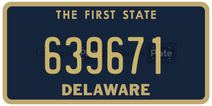 639671  license plate in DE