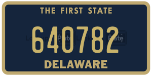640782  license plate in DE