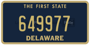 649977  license plate in DE