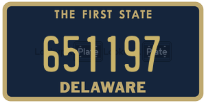 651197  license plate in DE