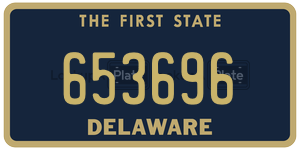 653696  license plate in DE