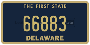 66883  license plate in DE