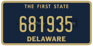 681935  license plate in DE