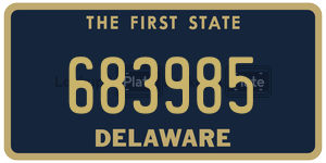 683985  license plate in DE