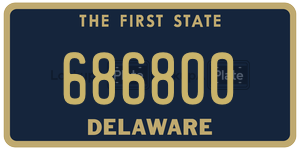 686800  license plate in DE