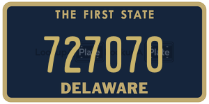 727070  license plate in DE