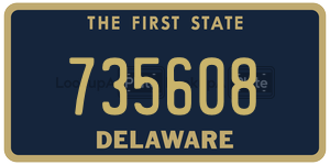 735608  license plate in DE