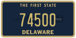 74500  license plate in DE