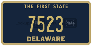 7523  license plate in DE