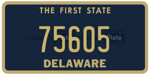 75605  license plate in DE