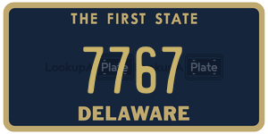 7767  license plate in DE