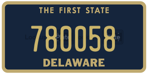 780058  license plate in DE