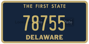78755 license plate in Delaware