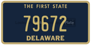 79672  license plate in DE