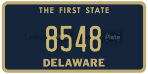 8548  license plate in DE