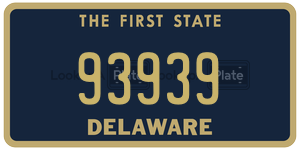 93939  license plate in DE