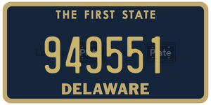 949551  license plate in DE