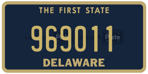969011  license plate in DE