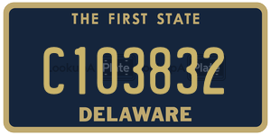 C103832  license plate in DE