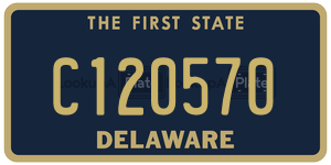 C120570  license plate in DE