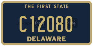 C12080  license plate in DE