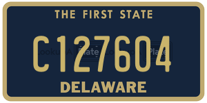 C127604  license plate in DE