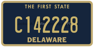 C142228  license plate in DE
