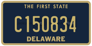 C150834  license plate in DE