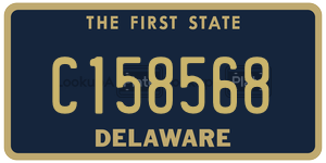 C158568  license plate in DE