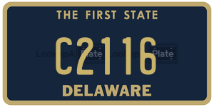 C2116  license plate in DE
