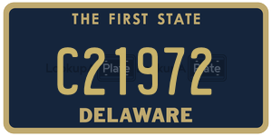 C21972  license plate in DE