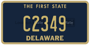 C2349  license plate in DE