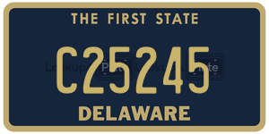 C25245  license plate in DE