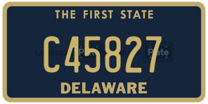 C45827  license plate in DE