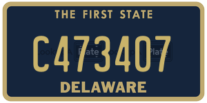 C473407  license plate in DE