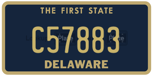 C57883  license plate in DE