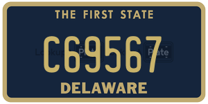 C69567  license plate in DE