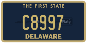 C8997  license plate in DE