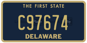 C97674  license plate in DE