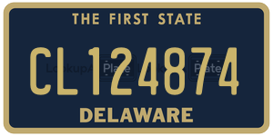 CL124874  license plate in DE